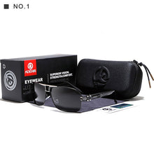 Load image into Gallery viewer, 2023 KDEAM Polarized Sunglasses Portable Driving Fishing Goggles 4 Colors UV400 With Case KD737