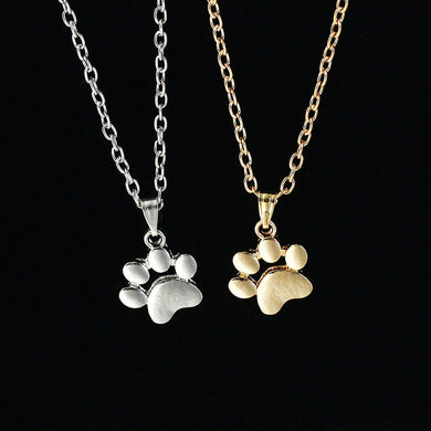 2018 New Korean Fashion Elegant Bohemian Female Necklace Cute Animal Cat Claw Foot Bohemian Necklace Jewelry Wholesale