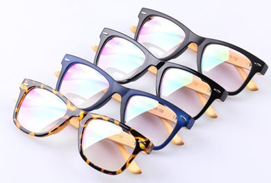 2023 Occhiali da vista Donna Uomo Occhiali da lettura in legno fatti a mano Occhiali da vista in bambù Montature in legno oculos de grau N551 