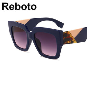 2023 Oversized Square Sunglasses women Men  Brand Designer Sun glasses lady Retro Big frame Gradien Sunglasses UV400