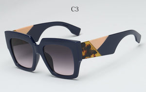 2023 Oversized Square Sunglasses women Men  Brand Designer Sun glasses lady Retro Big frame Gradien Sunglasses UV400