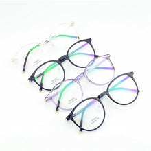 Load image into Gallery viewer, 2023 Round Glasses Frame Transparent TR90 Nerd Vintage Spectacle Frames For Women Men Accessories Eyewear Frames