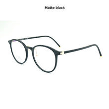 Load image into Gallery viewer, 2023 Round Glasses Frame Transparent TR90 Nerd Vintage Spectacle Frames For Women Men Accessories Eyewear Frames