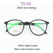 Load image into Gallery viewer, 2023 Round Glasses Frame Transparent TR90 Nerd Vintage Spectacle Frames For Women Men Accessories Eyewear Frames