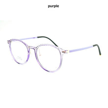 Load image into Gallery viewer, 2023 Round Glasses Frame Transparent TR90 Nerd Vintage Spectacle Frames For Women Men Accessories Eyewear Frames