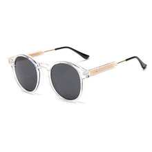 Load image into Gallery viewer, 2023 Sunglasses women round metal foot silk ladies round face Korean retro glasses sport Tourist gathering sunglasses UV400