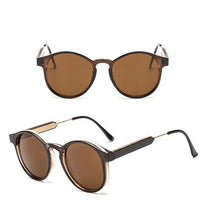 Load image into Gallery viewer, 2023 Sunglasses women round metal foot silk ladies round face Korean retro glasses sport Tourist gathering sunglasses UV400