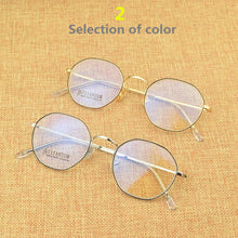 Load image into Gallery viewer, 2023 Titanium alloy round glasses frame women brand eyeglasses frames men Student myopia optical glasses computer