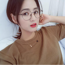 Load image into Gallery viewer, 2023 Titanium alloy round glasses frame women brand eyeglasses frames men Student myopia optical glasses computer