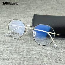 Load image into Gallery viewer, 2023 Titanium alloy round glasses frame women brand eyeglasses frames men Student myopia optical glasses computer