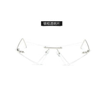 Load image into Gallery viewer, 2023 sunglasses personality frameless triangle designer irregular double-layer sunglasses trendy sunglasses driving