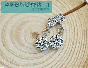 2018 Round Brincos Arrival Brinco Free Shipapaing925silver Lucky Diy Crystal From Swarovski Earrings Jewelry Consignment Solid