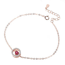 Carica l'immagine nel visualizzatore di Gallery, 2018 Rushed Limited Trendy Women Bracelet Kehribar Armbanden Voor Vrouwen Jewelry 925 Sterling Heart Bracelet For Women