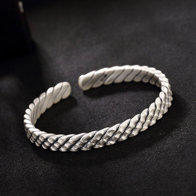 2018 Sale Armbanden Voor Vrouwen S999 Fine Bracelet Weave Texture Character Joker Restoring Ancient Ways Ms Antique Wholesale