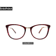 Load image into Gallery viewer, 2023 Spectacle frame cat eye Glasses frame clear lens Women brand Eyewear optical frames myopia nerd  eyeglasses frame