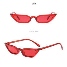Load image into Gallery viewer, 2023 Sunglasses Women Cat Eye Brand Designer Sun Glasses Retro Small Red ladies Sunglass Black Eyewear Vintage Cute Sexy Ladies