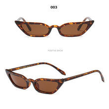 Load image into Gallery viewer, 2023 Sunglasses Women Cat Eye Brand Designer Sun Glasses Retro Small Red ladies Sunglass Black Eyewear Vintage Cute Sexy Ladies