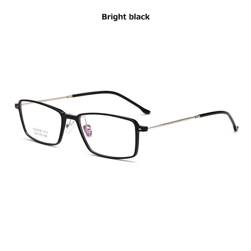 2023 TR90 glasses frame men women Stylish box super elasticity transparent eyeglasses frames myopia prescription glasses nerd