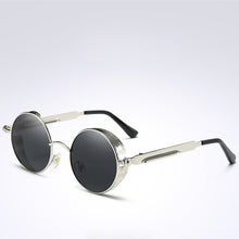 Carica l'immagine nel visualizzatore di Gallery, 2023 Tony Stark IRON MAN 3 Retro Rotondo In Metallo Polarizzati Punk Steampunk Occhiali Da Sole Per Le Donne Degli Uomini Occhiali Da Sole Vintage oculos de sol