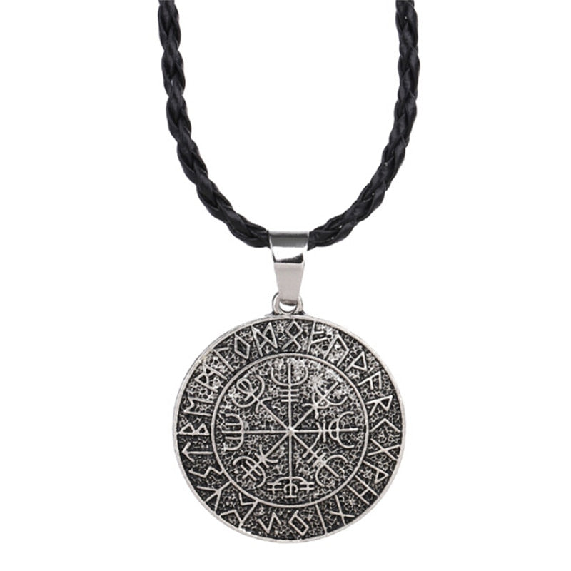 2018 Vegvisir Amulet Pendant Necklace Valknut Odin's Symbal Of Norse Necklace Nordic Slavic Jewelry