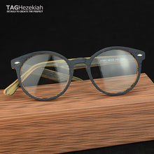 Load image into Gallery viewer, 2023 Wood grain material glasses frame 2180 retro Myopia computer optical classic glasses frame oculos de grau women men nerd