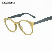 Load image into Gallery viewer, 2023 Wood grain material glasses frame 2180 retro Myopia computer optical classic glasses frame oculos de grau women men nerd
