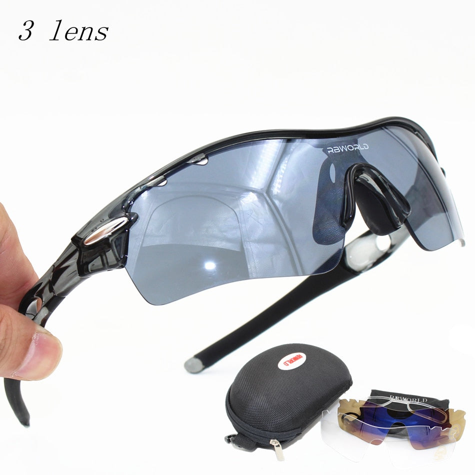 2023 ev SunGlasses/MTB Mountain Goggles/3 Lens Eyewear Sunglasses Glasses