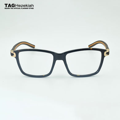 2023 eyeglasses frames men women Big box TAG Brand glasses frame transparent 7603 Retro natural rubber oculos de grau