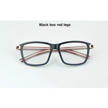 Load image into Gallery viewer, 2023 eyeglasses frames men women Big box TAG Brand glasses frame transparent 7603 Retro natural rubber oculos de grau