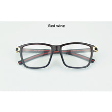 Load image into Gallery viewer, 2023 eyeglasses frames men women Big box TAG Brand glasses frame transparent 7603 Retro natural rubber oculos de grau