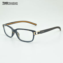 Load image into Gallery viewer, 2023 eyeglasses frames men women TAG Brand glasses frame transparent 7602 Retro natural rubber oculos de grau computer