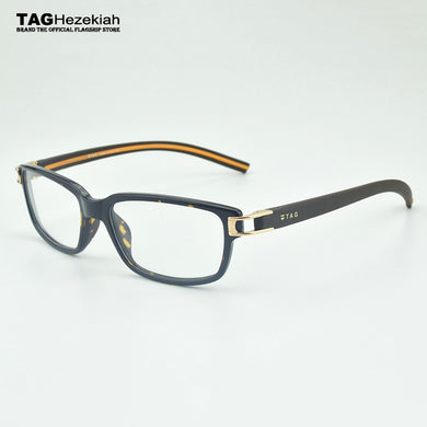 2023 eyeglasses frames men women TAG Brand glasses frame transparent 7602 Retro natural rubber oculos de grau computer