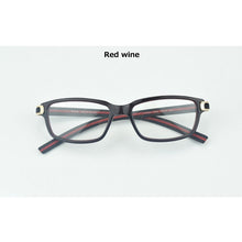 Load image into Gallery viewer, 2023 eyeglasses frames men women TAG Brand glasses frame transparent 7602 Retro natural rubber oculos de grau computer