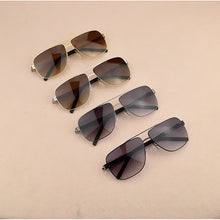 Load image into Gallery viewer, 2023 TAG Brand Germany Stainless Steel metal sunglasses Men Square Myopia Ultra-light slim retro sun glasses Driving