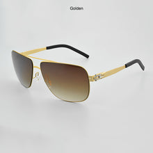 Load image into Gallery viewer, 2023 TAG Brand Germany Stainless Steel metal sunglasses Men Square Myopia Ultra-light slim retro sun glasses Driving