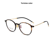 Load image into Gallery viewer, 2023 TR90 Round glasses frame women glasses transparent eyeglasses men Nerd Super-elastic South Korea materials