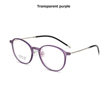 Load image into Gallery viewer, 2023 TR90 Round glasses frame women glasses transparent eyeglasses men Nerd Super-elastic South Korea materials