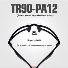 Load image into Gallery viewer, 2023 TR90 Round glasses frame women glasses transparent eyeglasses men Nerd Super-elastic South Korea materials