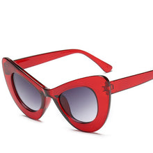 Load image into Gallery viewer, 2023 big sunglass box cat&#39;s eye sunglasses sunglass butterfly frame sun glasses colorful street sglasses
