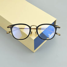 Load image into Gallery viewer, 2023 vintage glasses frame titanium myopia computer glasses women men transparent Retro eyeglasses frame optical spectacles nerd
