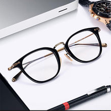 Load image into Gallery viewer, 2023 vintage glasses frame titanium myopia computer glasses women men transparent Retro eyeglasses frame optical spectacles nerd