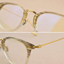 Load image into Gallery viewer, 2023 vintage glasses frame titanium myopia computer glasses women men transparent Retro eyeglasses frame optical spectacles nerd