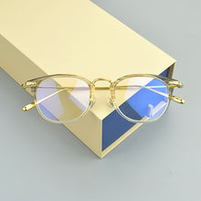 Load image into Gallery viewer, 2023 vintage glasses frame titanium myopia computer glasses women men transparent Retro eyeglasses frame optical spectacles nerd