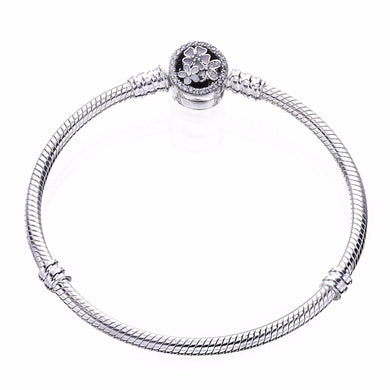 2018 wholesale 100% 925 Sterling Silver Spring flower Beads Fit Original Bracelet for Women Authentic Jewelry Fine Gift