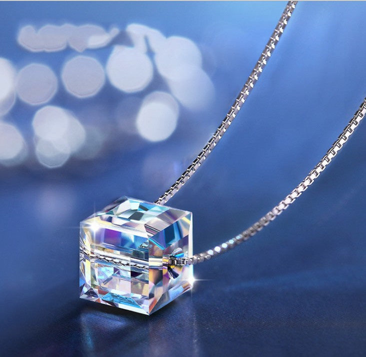2018New Original Crystals from Swarovski Choker Necklaces 925 sterling silver Fine Jewelry For Women Party Accessories