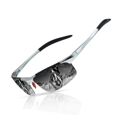 BRAND DESIGN Sunglasses Men Driving Male Polarized Sport Sunglasses Vintage Square Frame Eyewear Oculos Gafas UV400