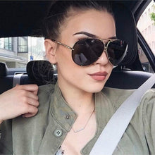 Load image into Gallery viewer, 2023  Big Brand design Aviation sunglasses Men  shades mirror female Sun Glasses for women eyewear Kim Kardashian oculo