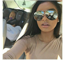 Load image into Gallery viewer, 2023  Big Brand design Aviation sunglasses Men  shades mirror female Sun Glasses for women eyewear Kim Kardashian oculo