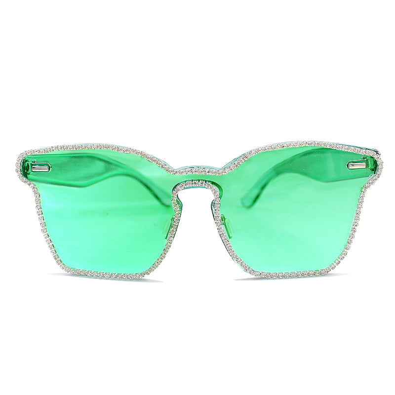 2023 Brand Designer sunglasses women 2023 Women sunglasses  Square Rimless sunglasses Shades Oculos UV400