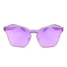 Load image into Gallery viewer, 2023 Brand Designer sunglasses women 2023 Women sunglasses  Square Rimless sunglasses Shades Oculos UV400